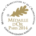 Médaille d'Or Paris 2014